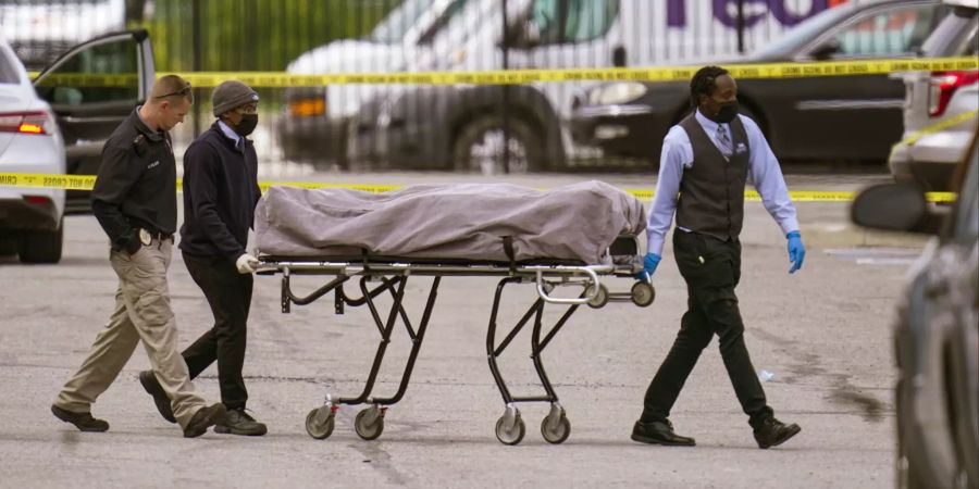 APTOPIX FedEx Shooting Indianapolis