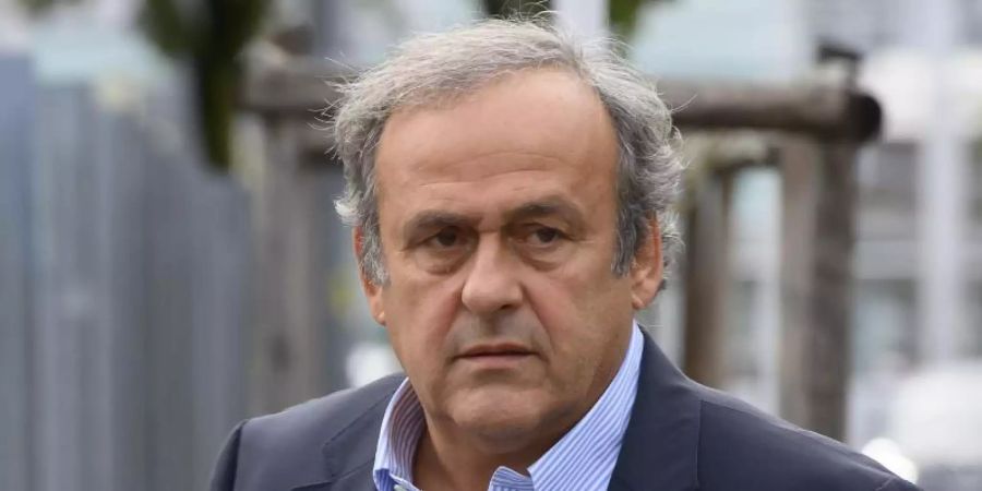 Der ehemalige UEFA-Chef Michel Platini geniesst derzeit «den Luxus, Zeit zu haben». Foto: Anthony Anex/KEYSTONE/dpa