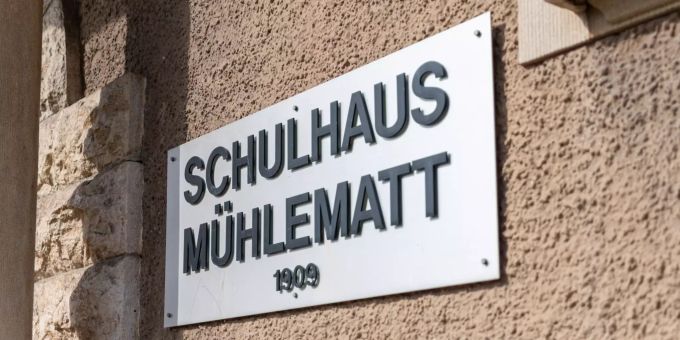 Schulhaus Mühlematt in Liestal. Schulhaus Mühlematt in Liestal.