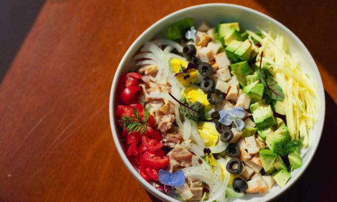 Bunte Buddha Bowl. Buddha Bowl