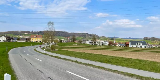 Dorfeingang Mettmenstetten. Dorfeingang Mettmenstetten.
