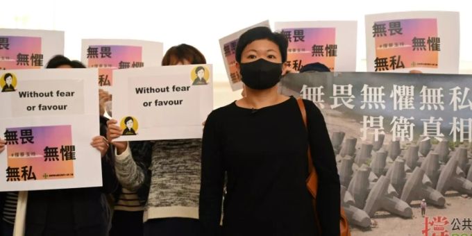 Hongkong - Hongkonger Aktivist auf Basis von umstrittenem Sicherheitsgesetz beschuldigt
