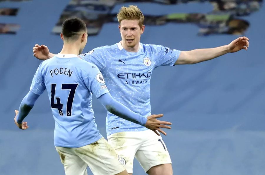Manchester City ist in der Premier League klarer Spitzenreiter.