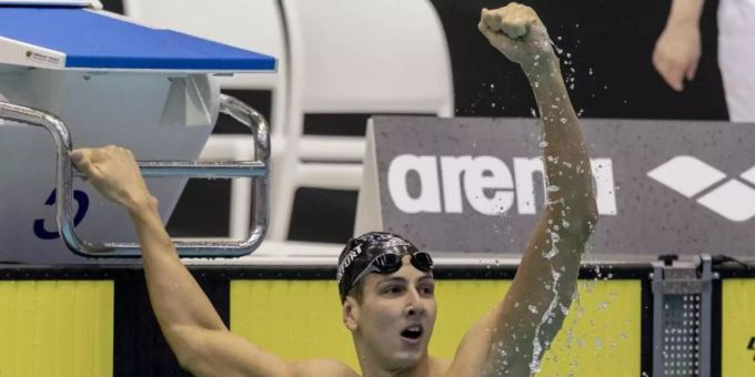 Lucas Matzerath schwamm im EM-Finale über 50 Meter zu persönlicher Bestzeit und erreichte den geteilten fünften Platz. Foto: Jo Kleindl/dpa Lucas Matzerath schwamm im EM-Finale über 50 Meter zu persönlicher Bestzeit und erreichte den geteilten fünften Platz. Foto: Jo Kleindl/dpa