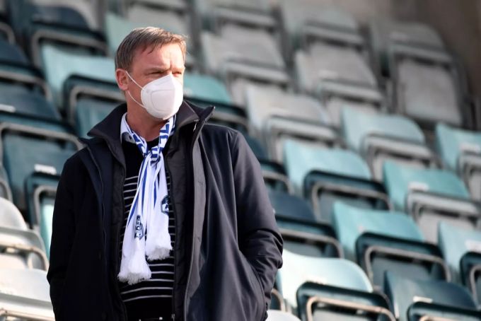Präsident Stefan Wolf besucht das Spiel des FC Luzern gegen Lugano. Stefan Wolf