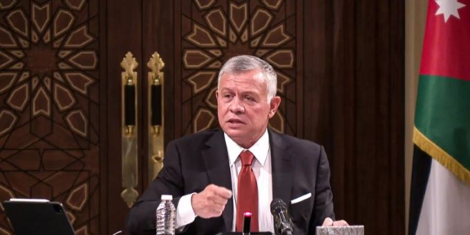 Jordaniens König Abdullah II. Jordaniens König Abdullah II.