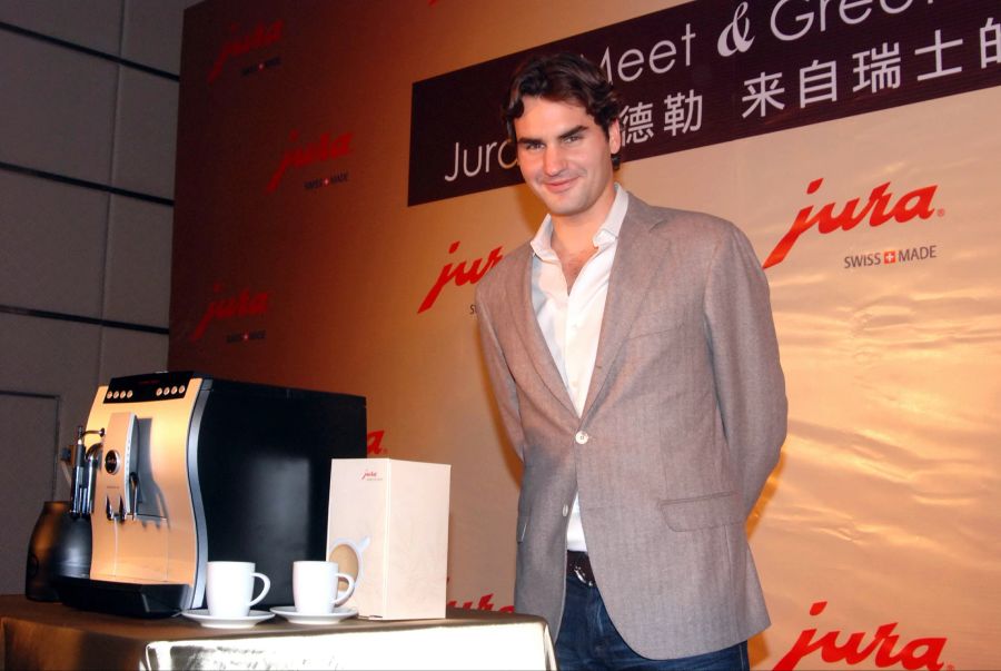 Jura Federer Werbung Event