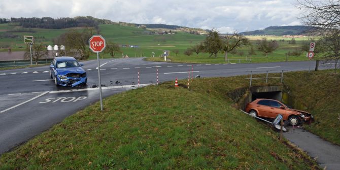 Kollision in Beromünster