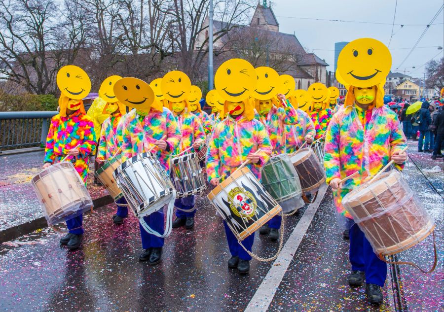 Fasnacht Umzug Trommeln Gugge