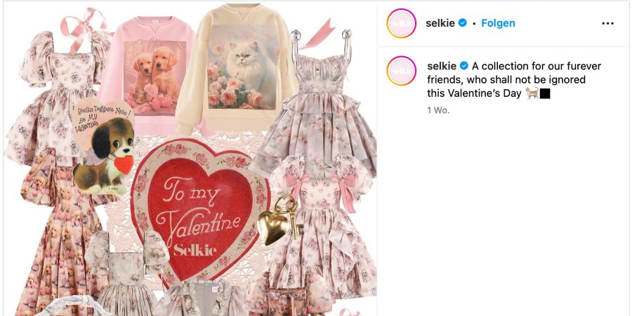 Instagram Post Selkie Vorstellung neue Kollektion