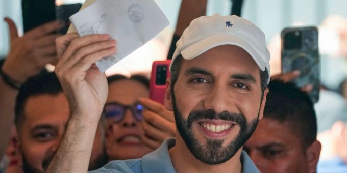 «El Salvador war die Mordhauptstadt der Welt», sagt El Salvadors Präsident Nayib Bukele. «El Salvador war die Mordhauptstadt der Welt», sagt El Salvadors Präsident Nayib Bukele.