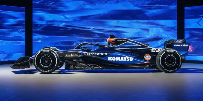 So wird der Williams FW46 in der neuen Saison der Formel 1 aussehen. Formel 1 Williams FW46