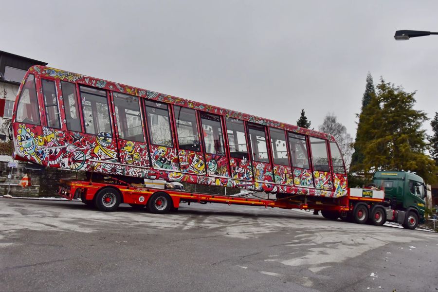 Der Abtransport der Gurtenbahn war für viele Anwohnende sehr emotional.