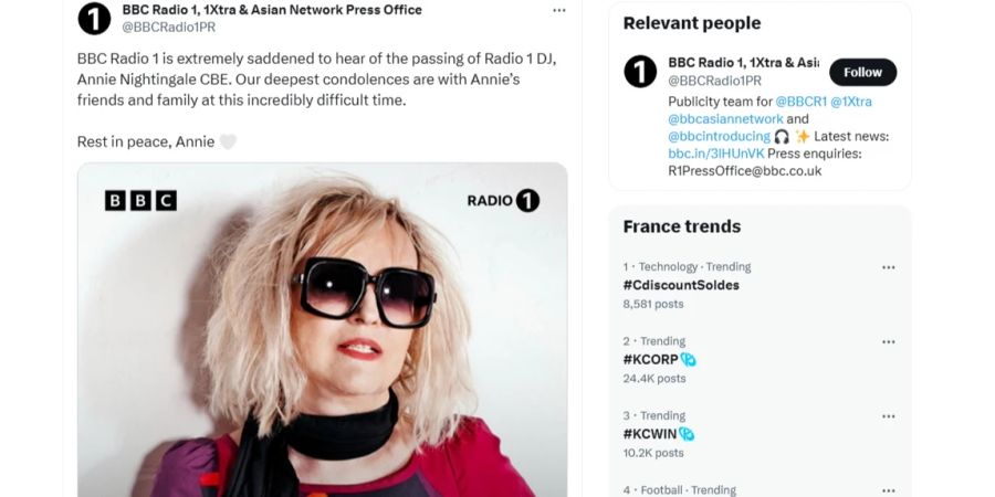 Annie Nightingale