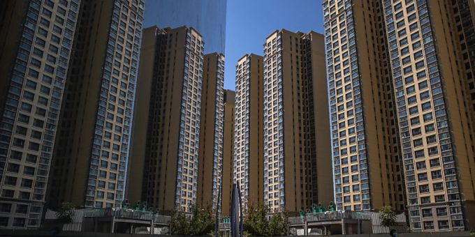 Chinas Wirtschaft litt zuletzt unter dem kriselnden Immobilienmarkt. (Archivbild) Chinas Wirtschaft litt zuletzt unter dem kriselnden Immobilienmarkt. (Archivbild)
