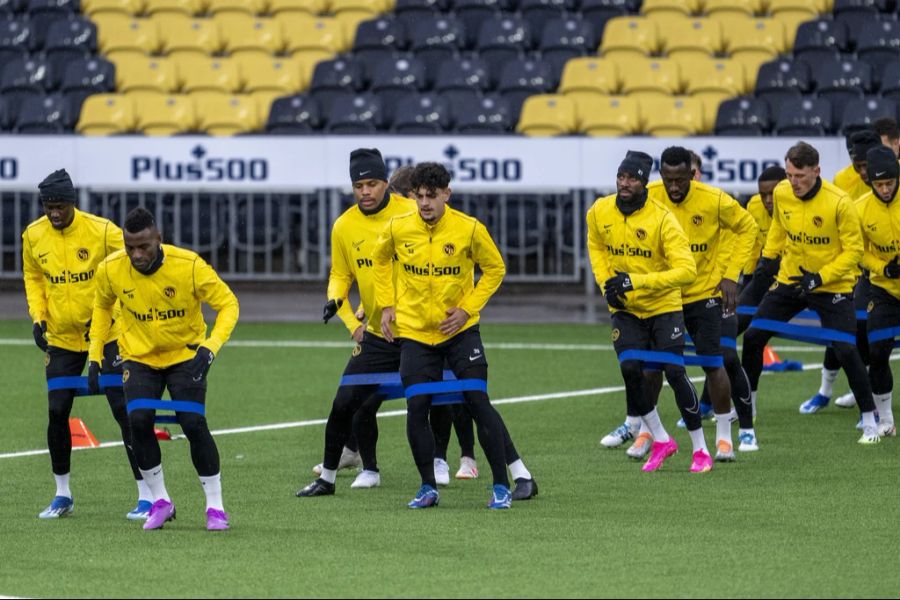 YB hat gestern das Training aufgenommen.