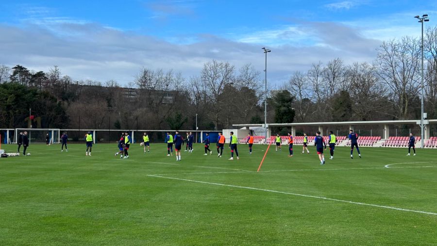 Zum ersten Mal im Jahr 2024 standen die Profis des FC Basel wieder auf dem Trainingsplatz.