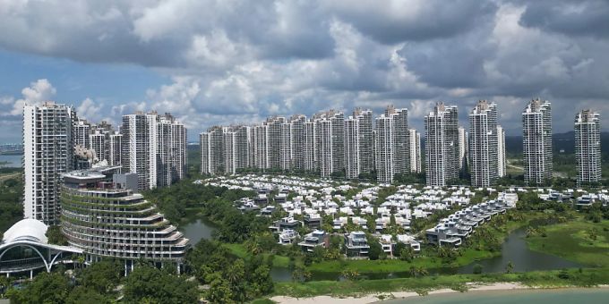 Der chinesische Immobilienkonzern Country Garden steckt hinter der teils unfertigen «Forest City» in Malaysia. (Archivbild) Der chinesische Immobilienkonzern Country Garden steckt hinter der teils unfertigen «Forest City» in Malaysia. (Archivbild)