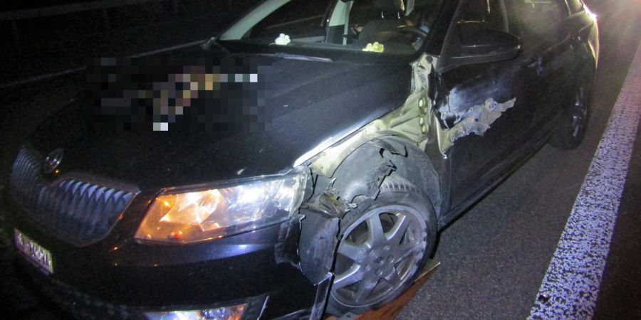 A3 / Bilten GL: Kollisionsunfall nach Sekundenschlaf