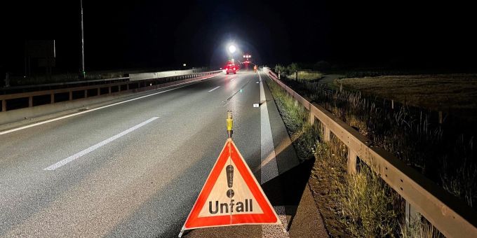 Übersichtsaufnahme der Unfallstelle. Kantonspolizei Zürich