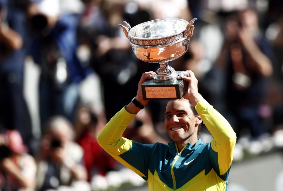 Seinen Grand-Slam-Rekord konnte Rafael Nadal in Paris zuletzt auf 22 Titel ausbauen.