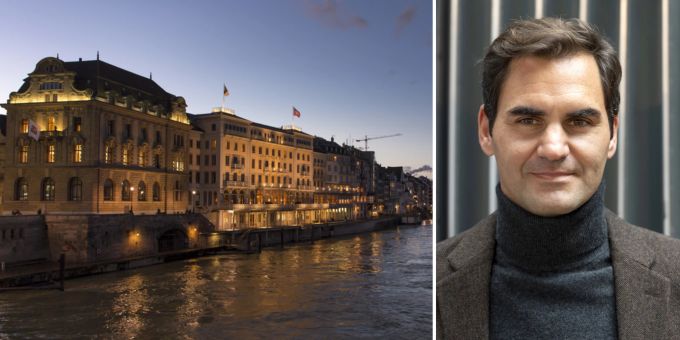 Wo Federer schläft - Ukrainer wohnen jetzt in Basels nobelstem Hotel