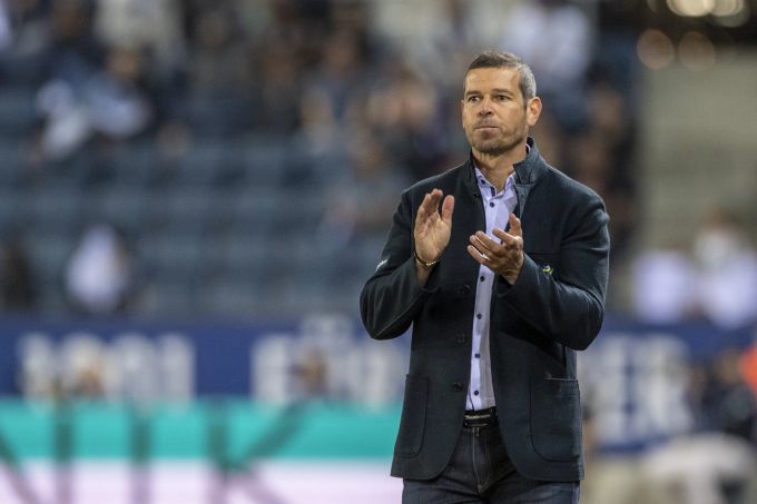 Mario Frick, Trainer des FC Luzern, im Spiel gegen YB. Mario Frick FC Luzern