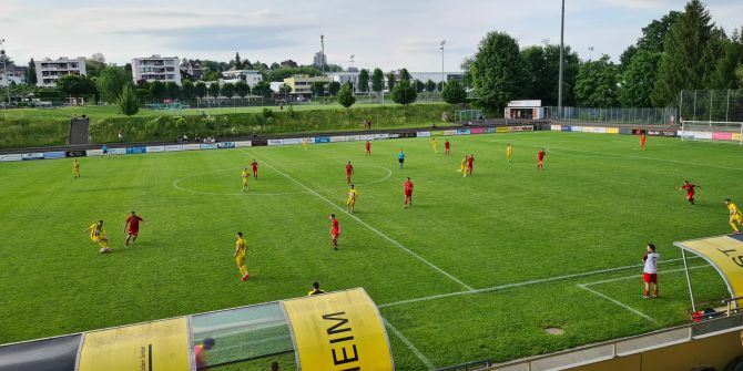 Der SCG konnte auswärts auf der Sportanlage Gersag nicht punkten.