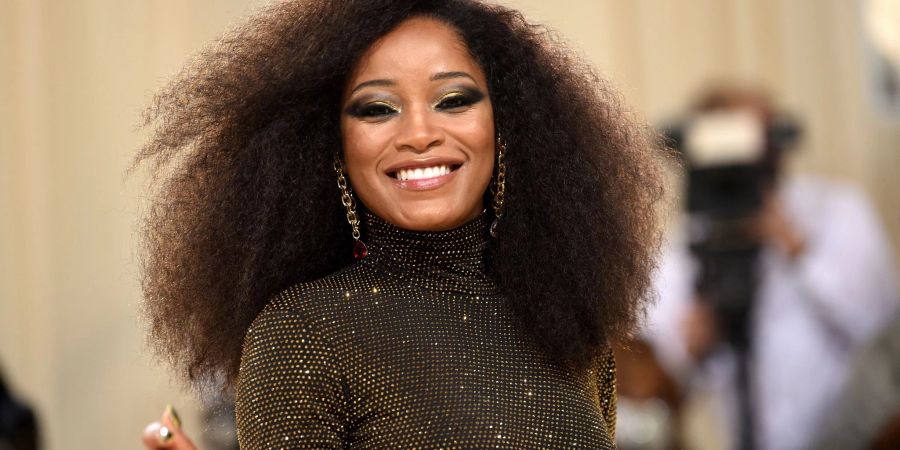 Die US-Schauspielerin Keke Palmer hat sich die Netzhaut verbrannt.