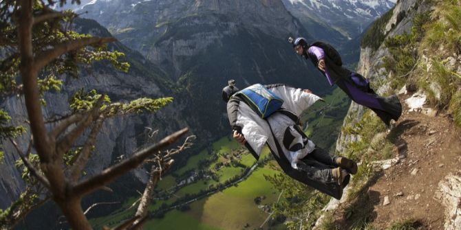 Basejumper Lauterbrunnen BE