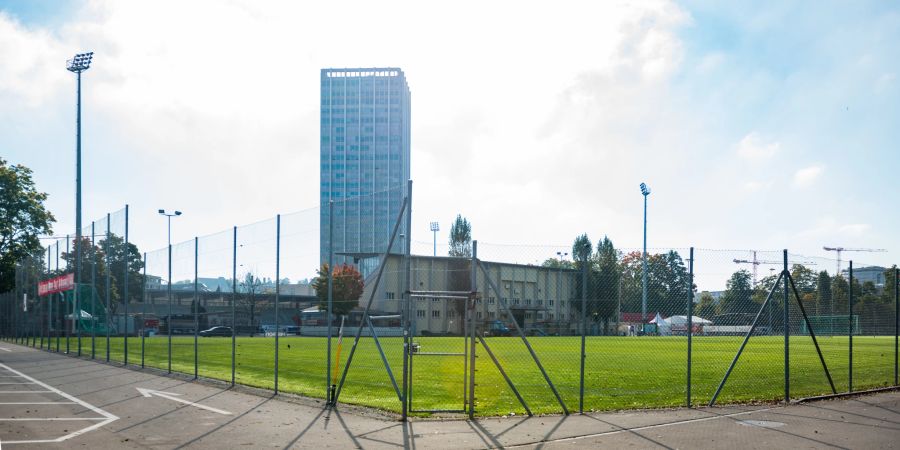 Der Sportplatz Schützenwiese.