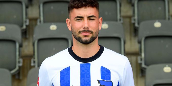 Muss sich keiner Chemotherapie unterziehen: Hertha-Profi Marco Richter. Muss sich keiner Chemotherapie unterziehen: Hertha-Profi Marco Richter.