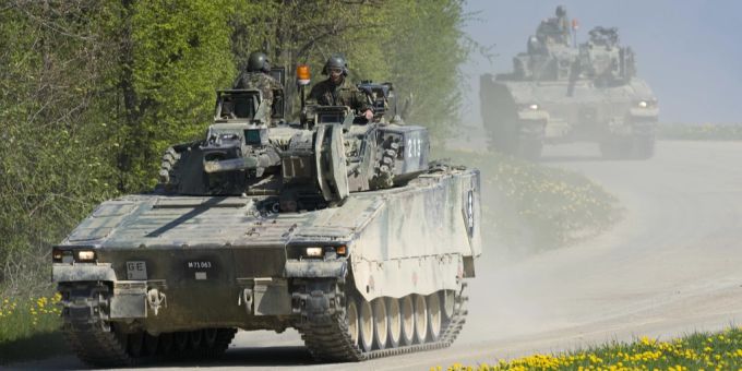 Die neuen Panzer sollen die Verteidigung der Schweiz stärken. Schweiz Militär