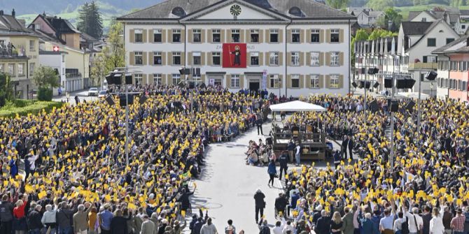 Autofreie Sonntage Landsgemeinde