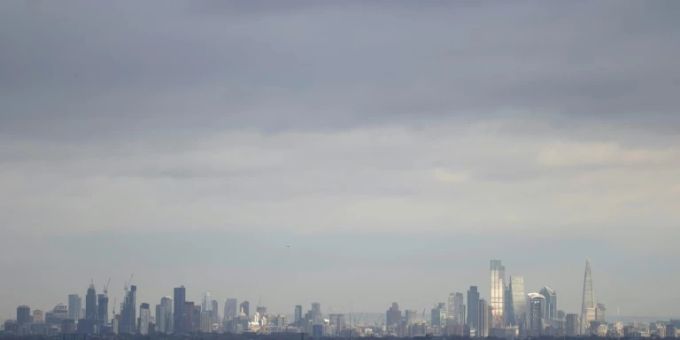 Blick auf London Blick auf London