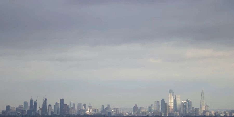 Blick auf London