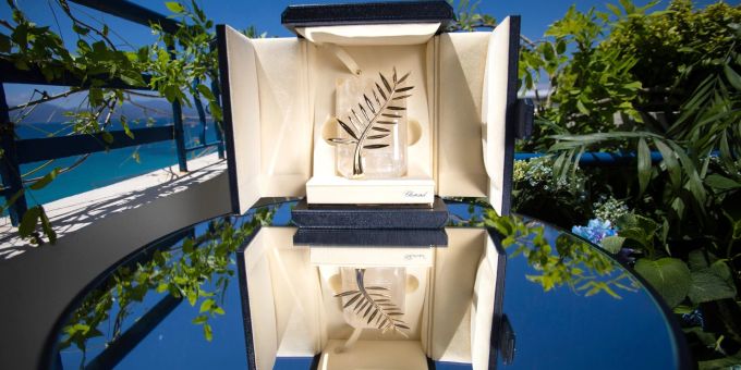 Der Hauptpreis des Filmfestivals in Cannes: die Goldene Palme. Der Hauptpreis des Filmfestivals in Cannes: die Goldene Palme.