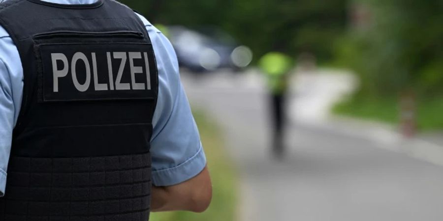 Polizist im Einsatz