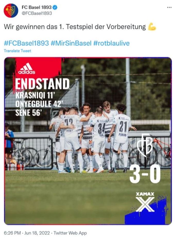 Der FC Basel bezwingt Xamax. FC Basel
