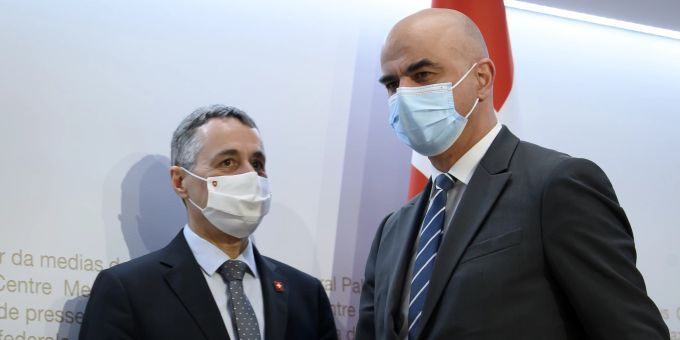 Am «Freudentag» - Bundespräsident Cassis positiv auf Corona getestet!