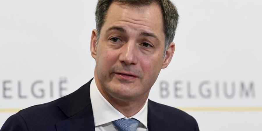 Arbeit und Privatleben sollen besser zusammengehen: Premierminister Alexander De Croo. Foto: Frederic Sierakowski/Pool/BELGA/dpa