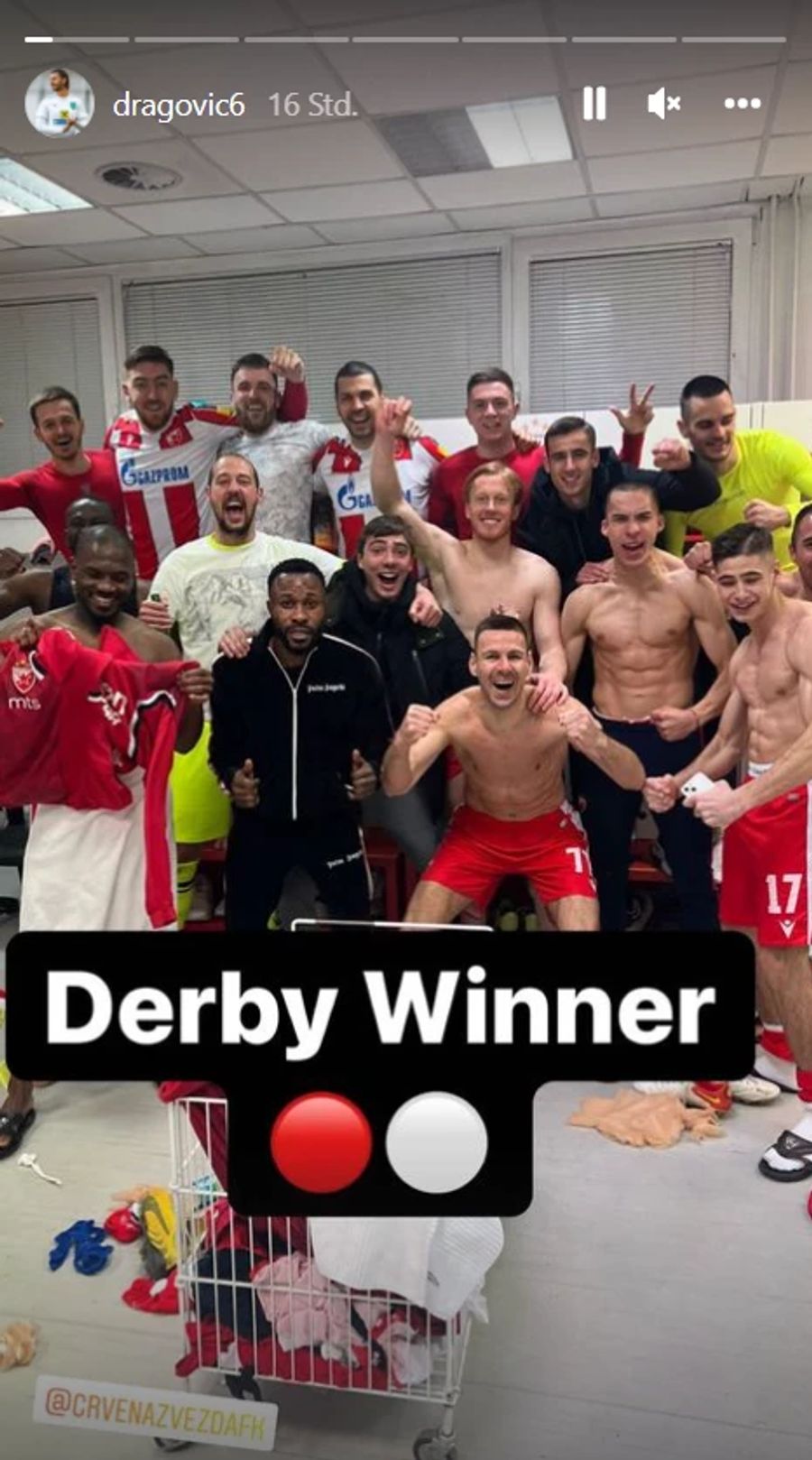 Der Ex-FCB-Star gewinnt mit seinem Club das Derby gegen Partizan.