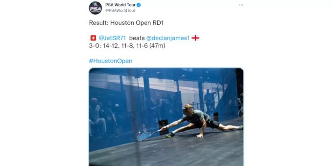 Dimitri Steinmann überstand die erste Runde in Houston souverän. Dimitri Steinmann