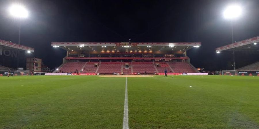 Das Stadion Alte Försterei von Union Berlin. Foto: Soeren Stache/dpa-Zentralbild/dpa