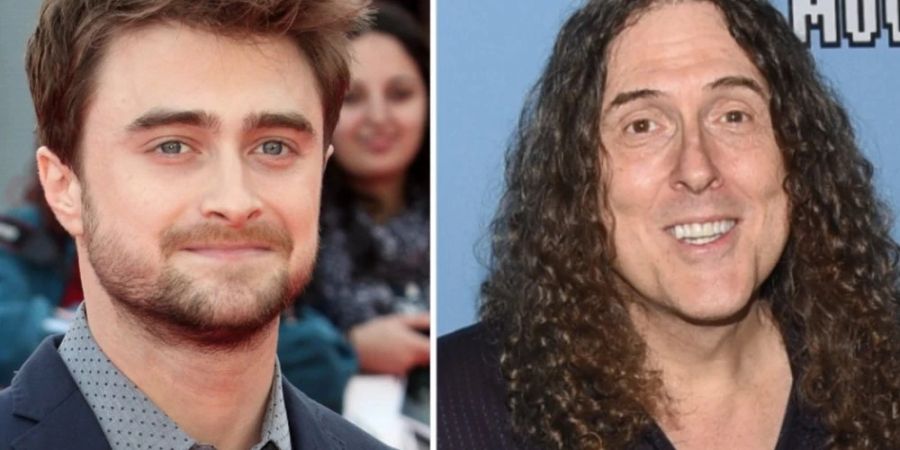 Daniel Radcliffe (li.) wird bei der Lockenpracht von «Weird Al» Yankovic etwas nachhelfen müssen.