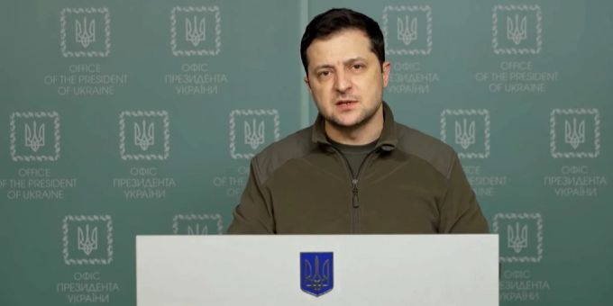 Der ukrainische Präsident Wolodymyr Selenskyj. Selenskyj