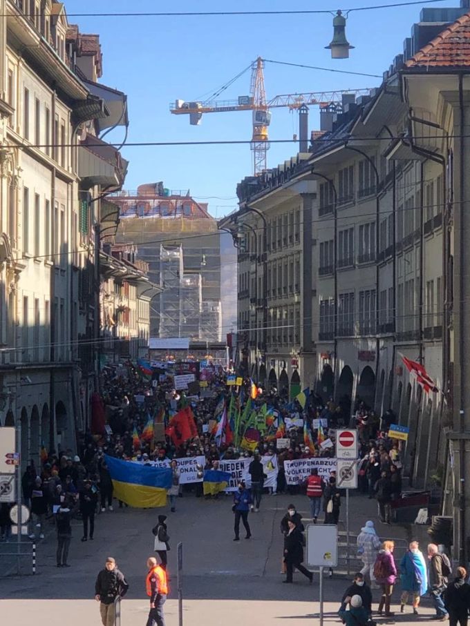 Friedensdemo Bern