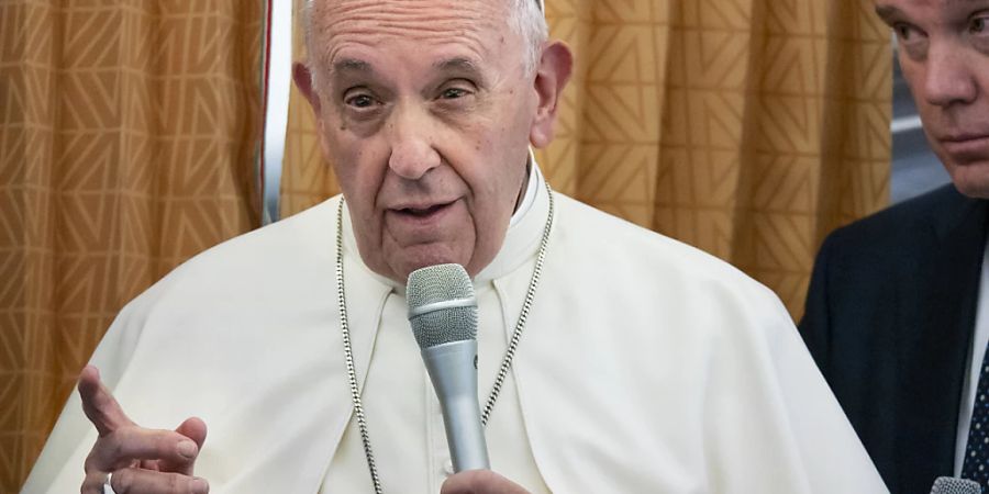 Für Papst Franziskus ist jeder Krieg eine Kapitulation der Politik. (Archivbild)