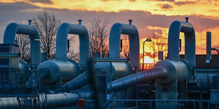 Die Verdichterstation in Mallnow nahe der deutsch-polnischen Grenze übernimmt vorwiegend russisches Erdgas.