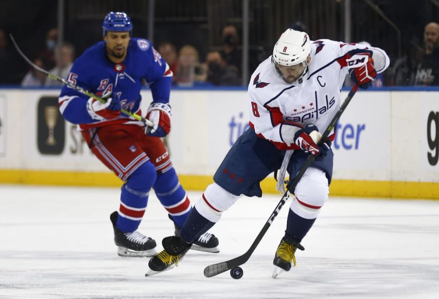 Alexander Ovechkin spielt schon seit 2005 bei den Washington Capitals.